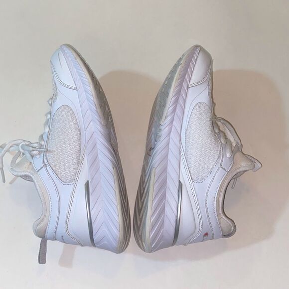 Champion Women's White and Silver Sneakers Size 7.5w - Picture 6 of 12